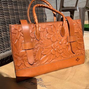 Patricia Nash - Lucetta Floral Leather Tote